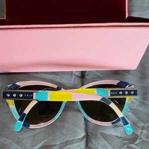 Privé Revaux Women's Multicolor Round Sunglasses